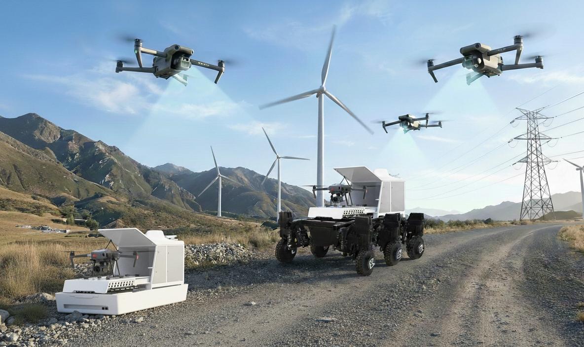 无人机群自动化巡检系统